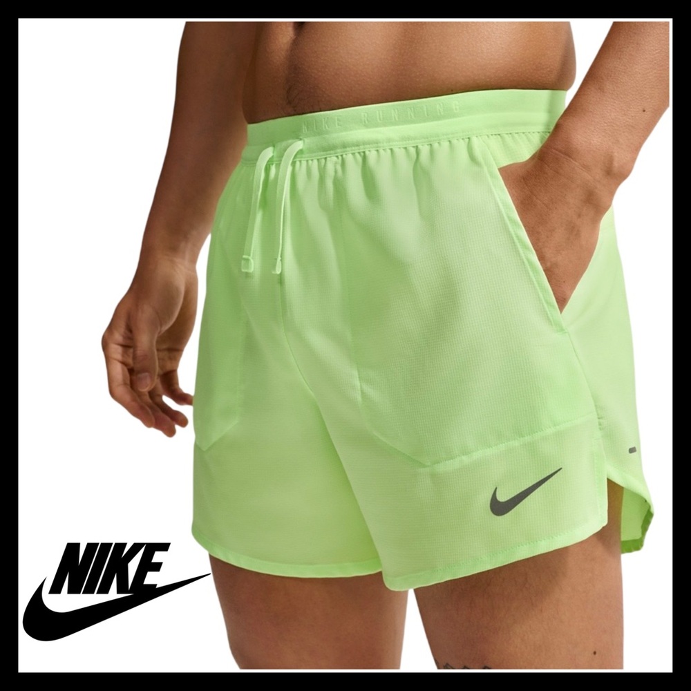Nike Stride Men's Dri-FIT 5” Brief-Lined Running Shorts Size (L) NEW with Tags